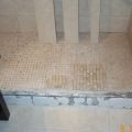 Shower Marble Threshold Pieces before Installation