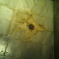 Corroded Shower Floor Build Up