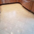 Dull Kitchen Floor Before Cleaning and Polishing