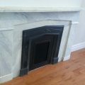 Marble Mantle Face Spruce Up and Seams Patching
