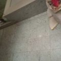 Rectangular Dull Tiles in Bathroom Floor before Reconditioning