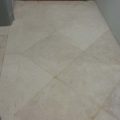 Sanded and Re Grouted Limestone Floor by Building Elevator